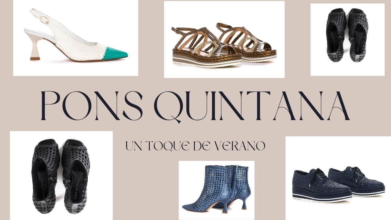 Completa tus outfits veraniegos con los zapatos trenzados de Pons Quintana en España